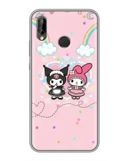 Чехол для Huawei P Smart Z / Y9 Prime 2019 с картинкой «My Melody и Kuromi»