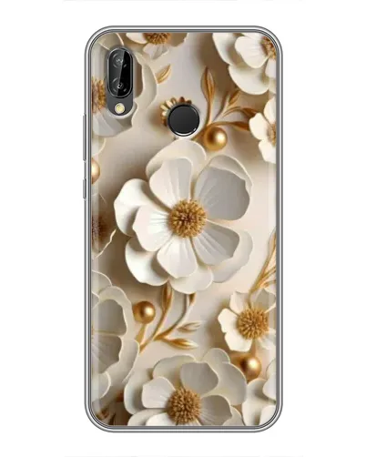 Чехол для Huawei P Smart Z / Y9 Prime 2019 с картинкой «Белие бумажние цвети» Чехол для Huawei P Smart Z / Y9 Prime 2019 с картинкой «Белие бумажние цвети»