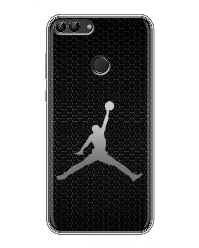 Чехол для Huawei P Smart (Enjoy 7s, FIG-LA1) с картинкой «Jordan Dark Carbon» Чехол для Huawei P Smart (Enjoy 7s, FIG-LA1) с картинкой «Jordan Dark Carbon»
