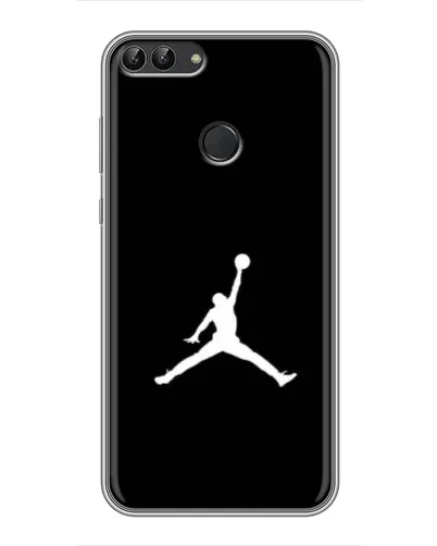Чехол для Huawei P Smart (Enjoy 7s, FIG-LA1) с картинкой «Jordan Silhouette» Чехол для Huawei P Smart (Enjoy 7s, FIG-LA1) с картинкой «Jordan Silhouette»