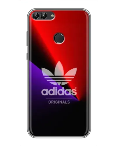 Чехол для Huawei P Smart (Enjoy 7s, FIG-LA1) с картинкой «Adidas Red Neon» Чехол для Huawei P Smart (Enjoy 7s, FIG-LA1) с картинкой «Adidas Red Neon»