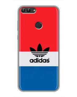 Чехол для Huawei P Smart (Enjoy 7s, FIG-LA1) с картинкой «Ретро блоки Adidas» Чехол для Huawei P Smart (Enjoy 7s, FIG-LA1) с картинкой «Ретро блоки Adidas»