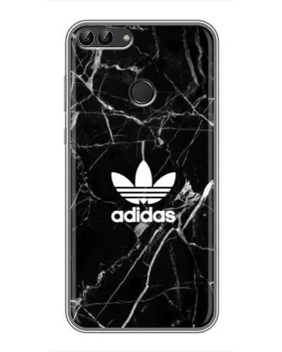 Чехол для Huawei P Smart (Enjoy 7s, FIG-LA1) с картинкой «Белый мрамор Adidas» Чехол для Huawei P Smart (Enjoy 7s, FIG-LA1) с картинкой «Белый мрамор Adidas»