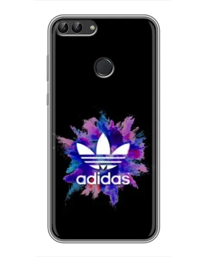 Чехол для Huawei P Smart (Enjoy 7s, FIG-LA1) с картинкой «Взрыв красок Adidas» Чехол для Huawei P Smart (Enjoy 7s, FIG-LA1) с картинкой «Взрыв красок Adidas»