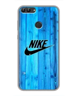 Чехол для Huawei P Smart (Enjoy 7s, FIG-LA1) с картинкой «Голубое дерево Nike»