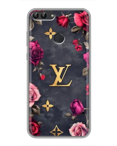 Чехол для Huawei P Smart (Enjoy 7s, FIG-LA1) с картинкой «Цветочный Louis Vuitton» Чехол для Huawei P Smart (Enjoy 7s, FIG-LA1) с картинкой «Цветочный Louis Vuitton»