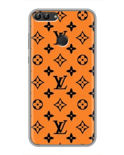 Чехол для Huawei P Smart (Enjoy 7s, FIG-LA1) с картинкой «Оранжевый стиль LV» Чехол для Huawei P Smart (Enjoy 7s, FIG-LA1) с картинкой «Оранжевый стиль LV»