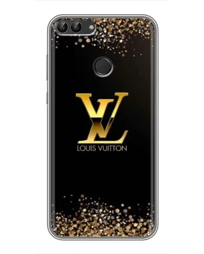 Чехол для Huawei P Smart (Enjoy 7s, FIG-LA1) с картинкой «LV — золотые искры» Чехол для Huawei P Smart (Enjoy 7s, FIG-LA1) с картинкой «LV — золотые искры»