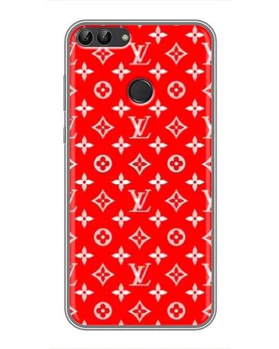 Чехол для Huawei P Smart (Enjoy 7s, FIG-LA1) с картинкой «Яркий паттерн LV» Чехол для Huawei P Smart (Enjoy 7s, FIG-LA1) с картинкой «Яркий паттерн LV»