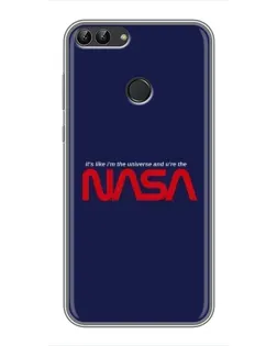 Чохол для Huawei P Smart (Enjoy 7s, FIG-LA1) з картинкою «NASA — глибокий космос» Чохол для Huawei P Smart (Enjoy 7s, FIG-LA1) з картинкою «NASA — глибокий космос»