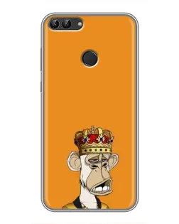 Чохол для Huawei P Smart (Enjoy 7s, FIG-LA1) з картинкою «Золота мавпа Bored Ape» Чохол для Huawei P Smart (Enjoy 7s, FIG-LA1) з картинкою «Золота мавпа Bored Ape»