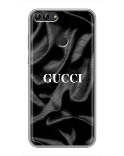Чохол для Huawei P Smart (Enjoy 7s, FIG-LA1) з картинкою «Gucci — шовкові хвилі» Чохол для Huawei P Smart (Enjoy 7s, FIG-LA1) з картинкою «Gucci — шовкові хвилі»