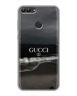 Чохол для Huawei P Smart (Enjoy 7s, FIG-LA1) з картинкою «Gucci — морський прибій»
