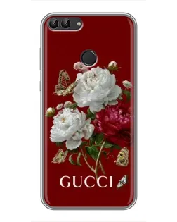 Чохол для Huawei P Smart (Enjoy 7s, FIG-LA1) з картинкою «Gucci — сад»