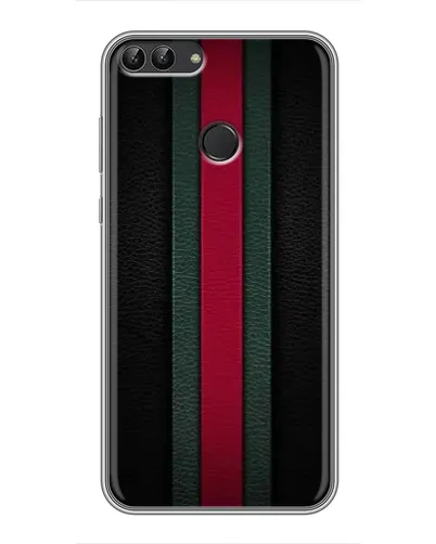 Чехол для Huawei P Smart (Enjoy 7s, FIG-LA1) с картинкой «Gucci — неоновая линия»