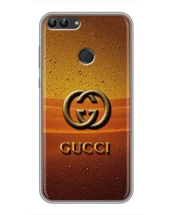 Чохол для Huawei P Smart (Enjoy 7s, FIG-LA1) з картинкою «Gucci — сонячний градієнт»