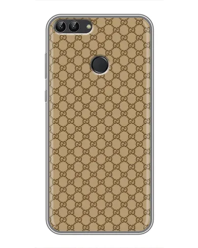 Чехол для Huawei P Smart (Enjoy 7s, FIG-LA1) с картинкой «Gucci — классический беж» Чехол для Huawei P Smart (Enjoy 7s, FIG-LA1) с картинкой «Gucci — классический беж»