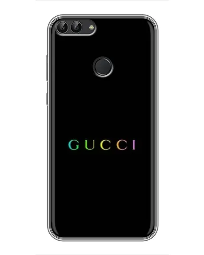 Чехол для Huawei P Smart (Enjoy 7s, FIG-LA1) с картинкой «Gucci — неоновый минимализм» Чехол для Huawei P Smart (Enjoy 7s, FIG-LA1) с картинкой «Gucci — неоновый минимализм»