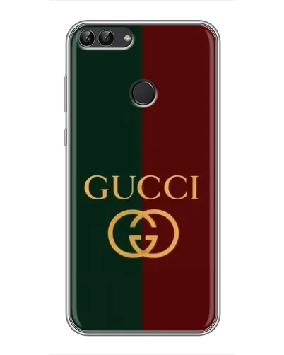 Чехол для Huawei P Smart (Enjoy 7s, FIG-LA1) с картинкой «Gucci — темно-зеленый градиент» Чехол для Huawei P Smart (Enjoy 7s, FIG-LA1) с картинкой «Gucci — темно-зеленый градиент»