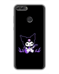 Чохол для Huawei P Smart (Enjoy 7s, FIG-LA1) з картинкою «Електрична Kuromi» Чохол для Huawei P Smart (Enjoy 7s, FIG-LA1) з картинкою «Електрична Kuromi»