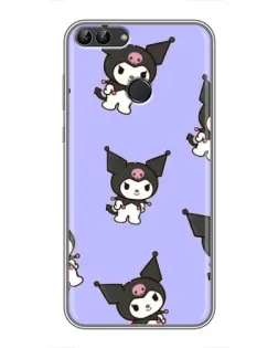 Чохол для Huawei P Smart (Enjoy 7s, FIG-LA1) з картинкою «Паттерн з Kuromi» Чохол для Huawei P Smart (Enjoy 7s, FIG-LA1) з картинкою «Паттерн з Kuromi»