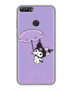 Чохол для Huawei P Smart (Enjoy 7s, FIG-LA1) з картинкою «Kuromi з парасолькою» Чохол для Huawei P Smart (Enjoy 7s, FIG-LA1) з картинкою «Kuromi з парасолькою»