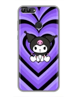 Чохол для Huawei P Smart (Enjoy 7s, FIG-LA1) з картинкою «Kuromi та фіолетові серця» Чохол для Huawei P Smart (Enjoy 7s, FIG-LA1) з картинкою «Kuromi та фіолетові серця»