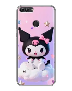 Чохол для Huawei P Smart (Enjoy 7s, FIG-LA1) з картинкою «Куромі на хмаринці» Чохол для Huawei P Smart (Enjoy 7s, FIG-LA1) з картинкою «Куромі на хмаринці»