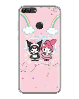 Чохол для Huawei P Smart (Enjoy 7s, FIG-LA1) з картинкою «My Melody та Kuromi» Чохол для Huawei P Smart (Enjoy 7s, FIG-LA1) з картинкою «My Melody та Kuromi»