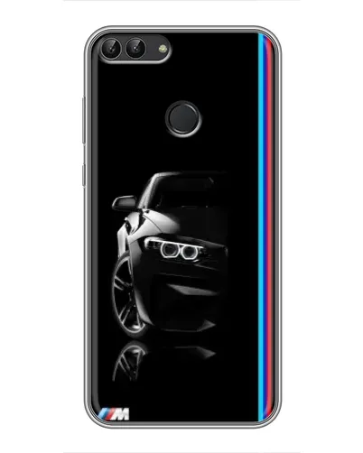 Чехол для Huawei P Smart (Enjoy 7s, FIG-LA1) с картинкой «Силуэт BMW в темноте» Чехол для Huawei P Smart (Enjoy 7s, FIG-LA1) с картинкой «Силуэт BMW в темноте»