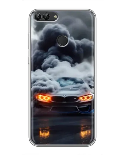 Чехол для Huawei P Smart (Enjoy 7s, FIG-LA1) с картинкой «BMW в дыму» Чехол для Huawei P Smart (Enjoy 7s, FIG-LA1) с картинкой «BMW в дыму»