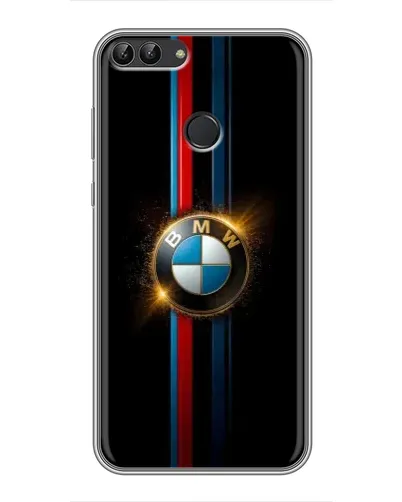 Чехол для Huawei P Smart (Enjoy 7s, FIG-LA1) с картинкой «BMW M-Power неон» Чехол для Huawei P Smart (Enjoy 7s, FIG-LA1) с картинкой «BMW M-Power неон»
