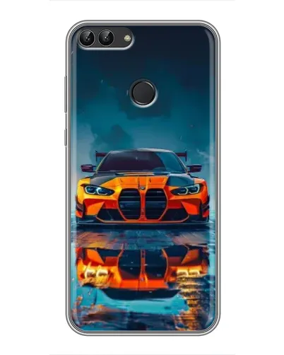 Чехол для Huawei P Smart (Enjoy 7s, FIG-LA1) с картинкой «BMW — золотая эмблема» Чехол для Huawei P Smart (Enjoy 7s, FIG-LA1) с картинкой «BMW — золотая эмблема»