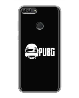 Чохол для Huawei P Smart (Enjoy 7s, FIG-LA1) з картинкою «PUBG — класичний лого»