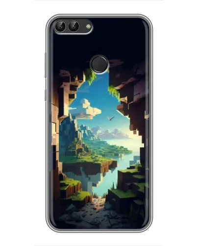 Чохол для Huawei P Smart (Enjoy 7s, FIG-LA1) з картинкою «Вид з печери» Чохол для Huawei P Smart (Enjoy 7s, FIG-LA1) з картинкою «Вид з печери»