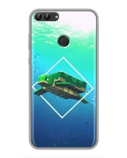 Чохол для Huawei P Smart (Enjoy 7s, FIG-LA1) з картинкою «Черепаха Minecraft» Чохол для Huawei P Smart (Enjoy 7s, FIG-LA1) з картинкою «Черепаха Minecraft»