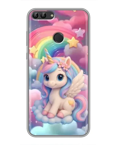 Чехол для Huawei P Smart (Enjoy 7s, FIG-LA1) с картинкой «Маленький единорог» Чехол для Huawei P Smart (Enjoy 7s, FIG-LA1) с картинкой «Маленький единорог»