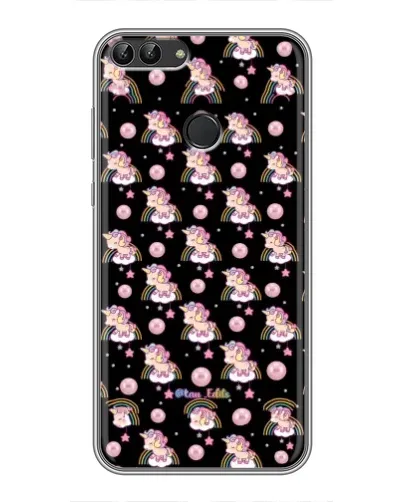 Чехол для Huawei P Smart (Enjoy 7s, FIG-LA1) с картинкой «Magic Unicorn паттерн» Чехол для Huawei P Smart (Enjoy 7s, FIG-LA1) с картинкой «Magic Unicorn паттерн»