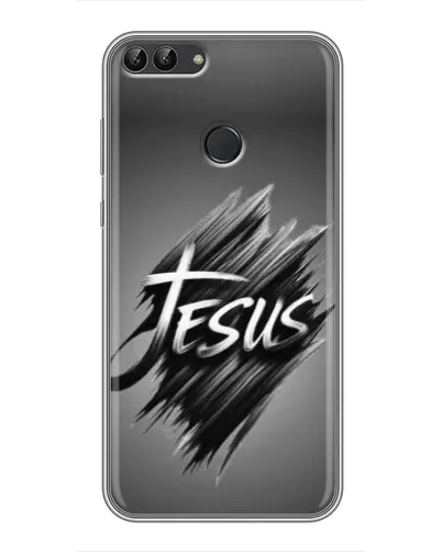 Чехол для Huawei P Smart (Enjoy 7s, FIG-LA1) с картинкой «Надпись Jesus Graffiti» Чехол для Huawei P Smart (Enjoy 7s, FIG-LA1) с картинкой «Надпись Jesus Graffiti»