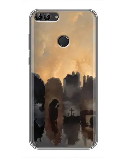 Чехол для Huawei P Smart (Enjoy 7s, FIG-LA1) с картинкой «Дорога к вере» Чехол для Huawei P Smart (Enjoy 7s, FIG-LA1) с картинкой «Дорога к вере»