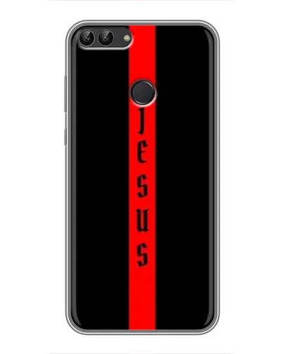 Чехол для Huawei P Smart (Enjoy 7s, FIG-LA1) с картинкой «Красная линия веры» Чехол для Huawei P Smart (Enjoy 7s, FIG-LA1) с картинкой «Красная линия веры»