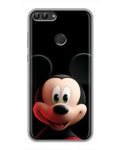 Чехол для Huawei P Smart (Enjoy 7s, FIG-LA1) с картинкой «Улыбающийся Микки Маус»