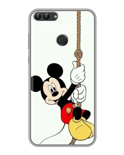 Чехол для Huawei P Smart (Enjoy 7s, FIG-LA1) с картинкой «Mickey на канате»