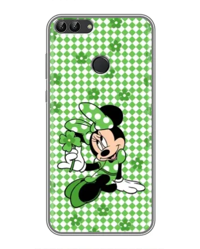 Чехол для Huawei P Smart (Enjoy 7s, FIG-LA1) с картинкой «Mickey в клетку»