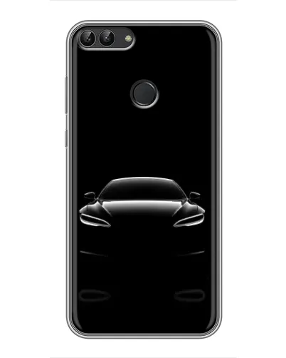Чохол для Huawei P Smart (Enjoy 7s, FIG-LA1) з картинкою «Силует Tesla Night» Чохол для Huawei P Smart (Enjoy 7s, FIG-LA1) з картинкою «Силует Tesla Night»