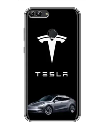 Чохол для Huawei P Smart (Enjoy 7s, FIG-LA1) з картинкою «Tesla Model Y» Чохол для Huawei P Smart (Enjoy 7s, FIG-LA1) з картинкою «Tesla Model Y»