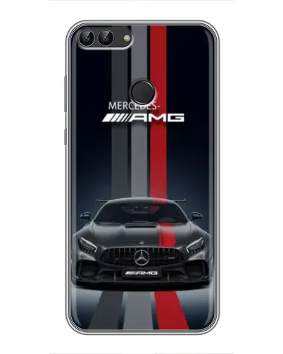 Чехол для Huawei P Smart (Enjoy 7s, FIG-LA1) с картинкой «Mercedes — белый карбон» Чехол для Huawei P Smart (Enjoy 7s, FIG-LA1) с картинкой «Mercedes — белый карбон»