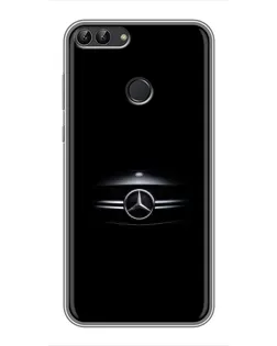 Чехол для Huawei P Smart (Enjoy 7s, FIG-LA1) с картинкой «Mercedes — абстрактные линии» Чехол для Huawei P Smart (Enjoy 7s, FIG-LA1) с картинкой «Mercedes — абстрактные линии»