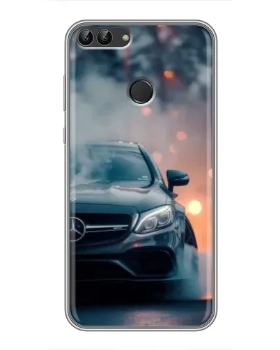 Чехол для Huawei P Smart (Enjoy 7s, FIG-LA1) с картинкой «Mercedes — ночной город» Чехол для Huawei P Smart (Enjoy 7s, FIG-LA1) с картинкой «Mercedes — ночной город»