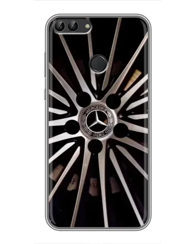 Чехол для Huawei P Smart (Enjoy 7s, FIG-LA1) с картинкой «Диск Mercedes» Чехол для Huawei P Smart (Enjoy 7s, FIG-LA1) с картинкой «Диск Mercedes»